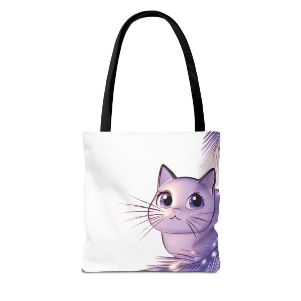 Adorable Cat on a Tote Bag - Stylish Two-Sided Design - Image 2