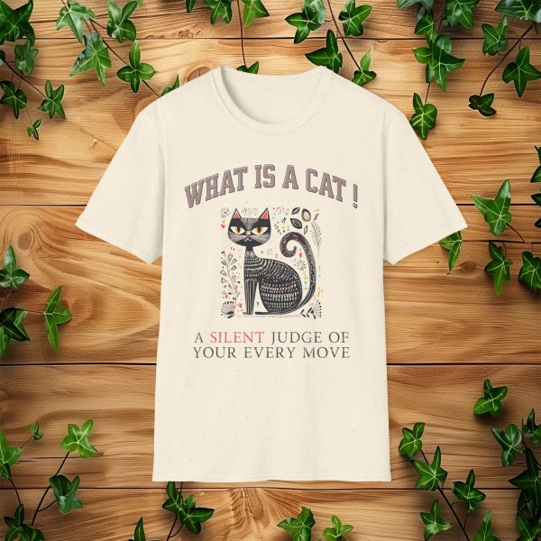 What is a Cat – A Silent Judge of Your Every Move Cat Graphic T-Shirt | BONYTA.Online - Image 10