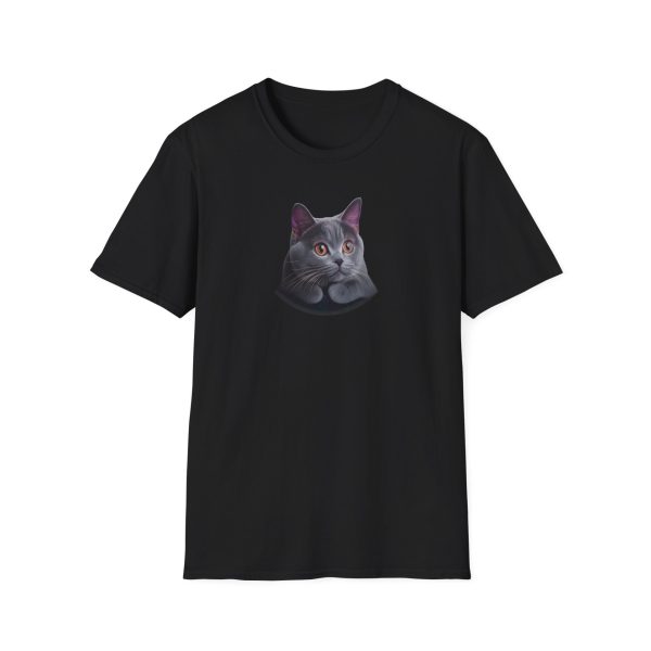 Stunning Realistic Cat Portrait T-Shirt - Cats & Beauty Collection