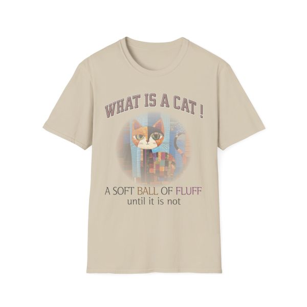 What is a Cat – Soft Ball of Fluff Cat T-Shirt | BONYTA.Online