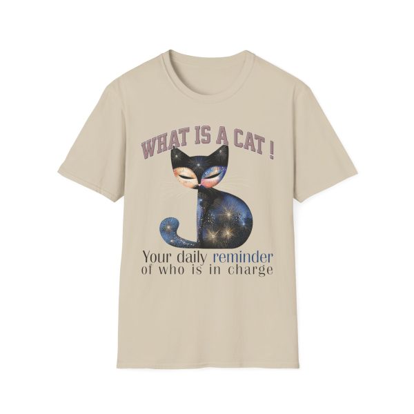 What is a Cat – Daily Reminder of Who’s in Charge Cat T-Shirt | BONYTA.Online