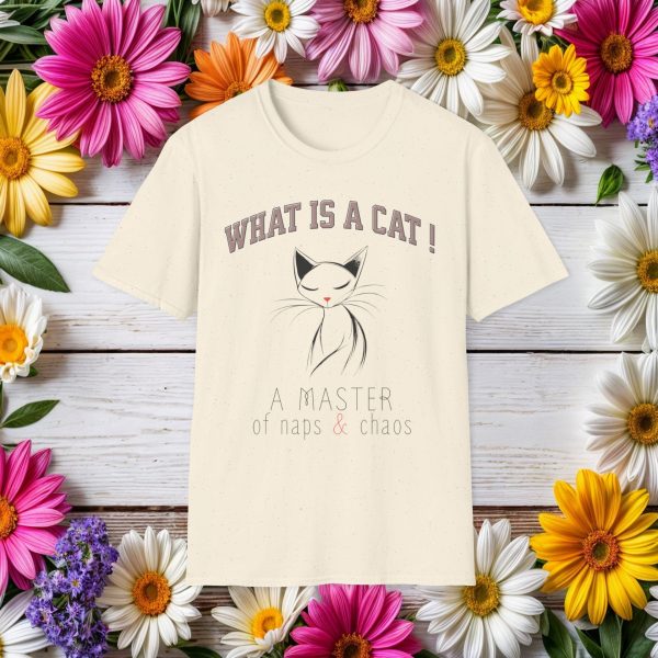 What is a Cat – A Master of Naps & Chaos Cat Graphic T-Shirt | BONYTA.Online - Image 10