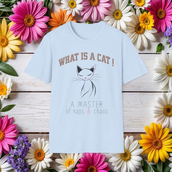 What is a Cat – A Master of Naps & Chaos Cat Graphic T-Shirt | BONYTA.Online - Image 4