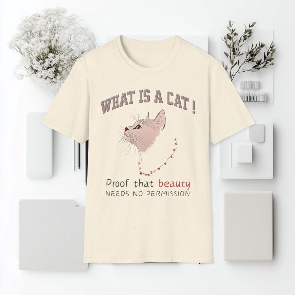 What is a Cat – Proof That Beauty Needs No Permission Cat Graphic T-Shirt | BONYTA.Online - Image 11