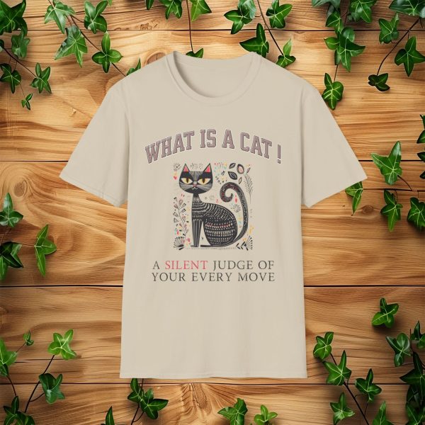 What is a Cat – A Silent Judge of Your Every Move Cat Graphic T-Shirt | BONYTA.Online - Image 13