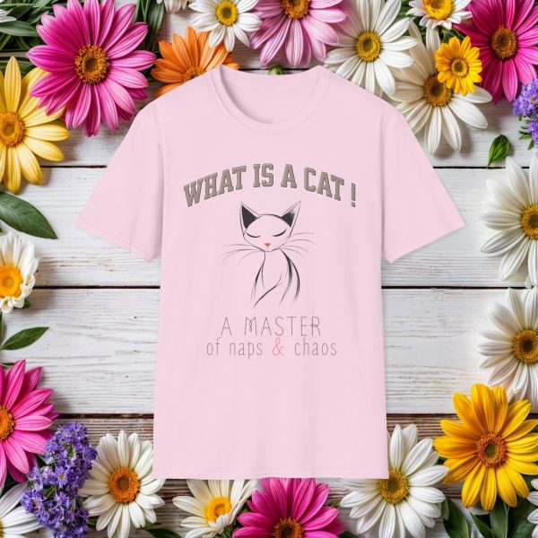 What is a Cat – A Master of Naps & Chaos Cat Graphic T-Shirt | BONYTA.Online - Image 5