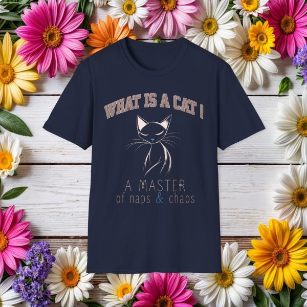 What is a Cat – A Master of Naps & Chaos Cat Graphic T-Shirt | BONYTA.Online - Image 8