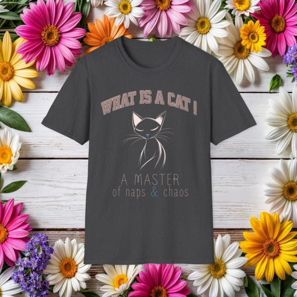 What is a Cat – A Master of Naps & Chaos Cat Graphic T-Shirt | BONYTA.Online - Image 9