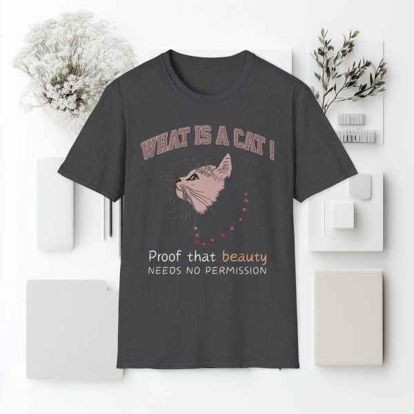 What is a Cat – Proof That Beauty Needs No Permission Cat Graphic T-Shirt | BONYTA.Online - Image 10