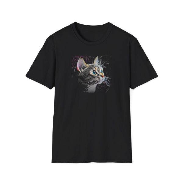 Realistic Cat Portrait T-Shirt - Cats & Beauty Collection