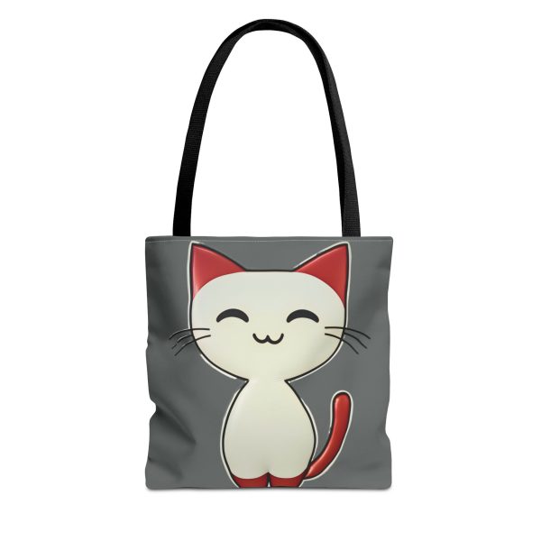 Happy Red-Eared Cat Tote Bag