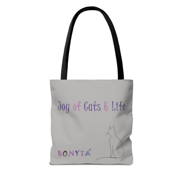 Joy of Cats & Life Tote Bag - Image 2