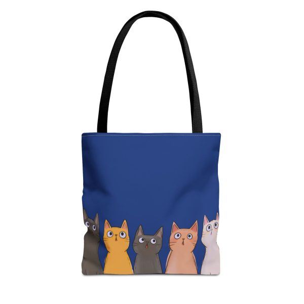 Adorable Cat Line-Up Tote Bag