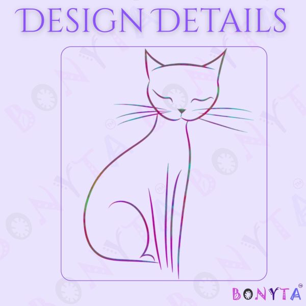 Cats Minimalism Tote Bag - Delicate Line Cat Design - Image 6