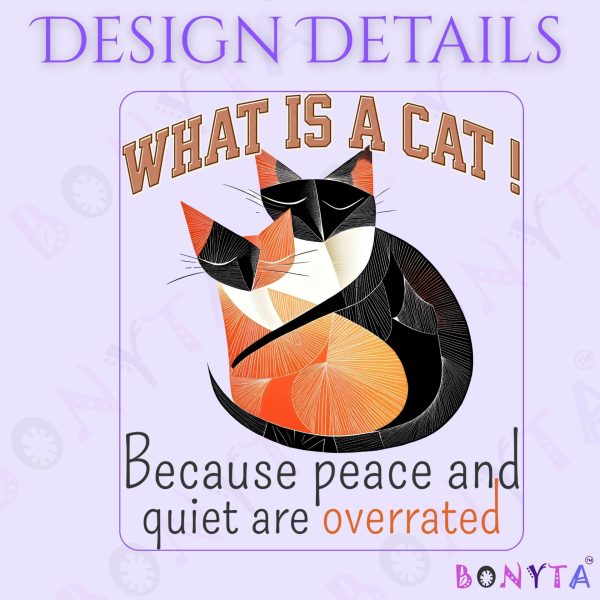 What Is a Cat? The Queen of Everything Except the Vacuum Tote Bag – Funny Cat Lover Gift - Image 6