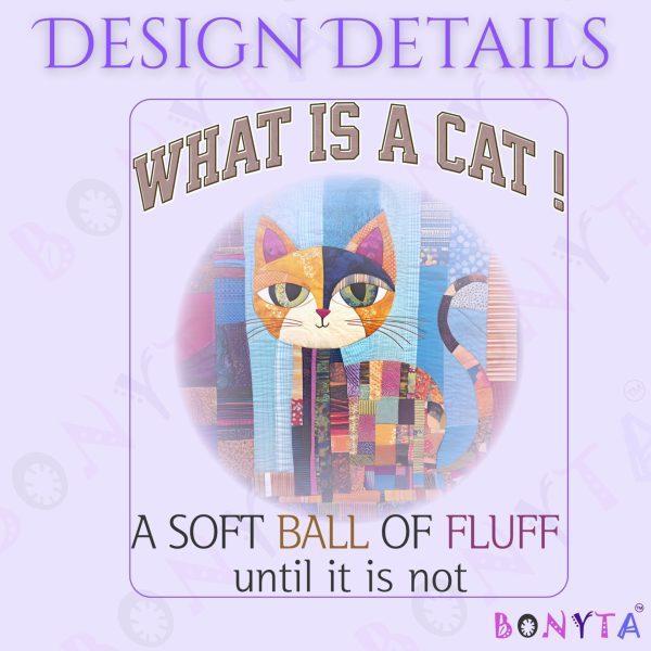 What Is a Cat? A Soft Ball of Fluff Until It Is Not Tote Bag – Funny Cat Lover Gift - Image 6