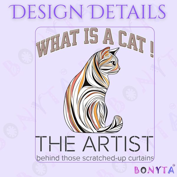 What is a Cat? The Artist Behind the Scratched-Up Curtains Tote Bag - Image 6