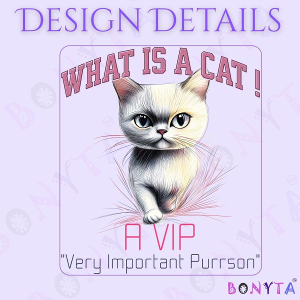 What is a Cat? A VIP (Very Important Purrson) Tote Bag - Image 6