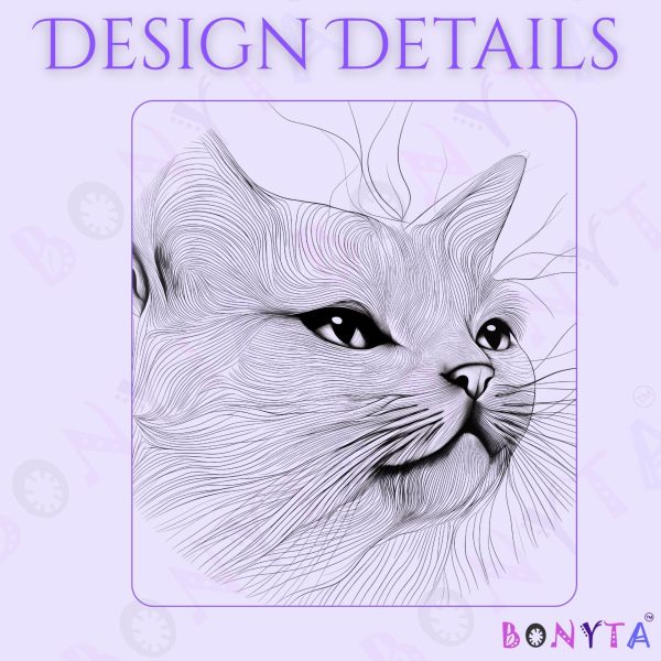 Cats Minimalism Tote Bag - Elegant Cat Profile Sketch - Image 6