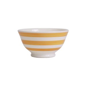 Yellow shiny bowl